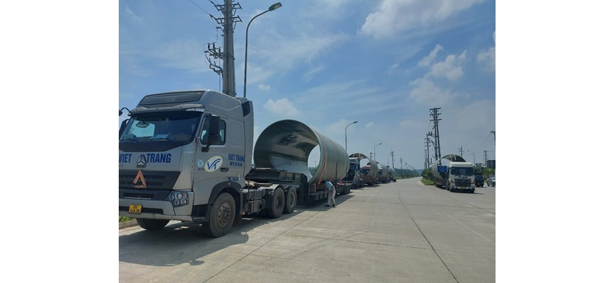 Vận chuyển hàng hoá siêu trường, siêu trọng