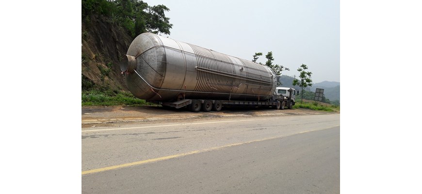 Vận chuyển hàng hoá siêu trường, siêu trọng